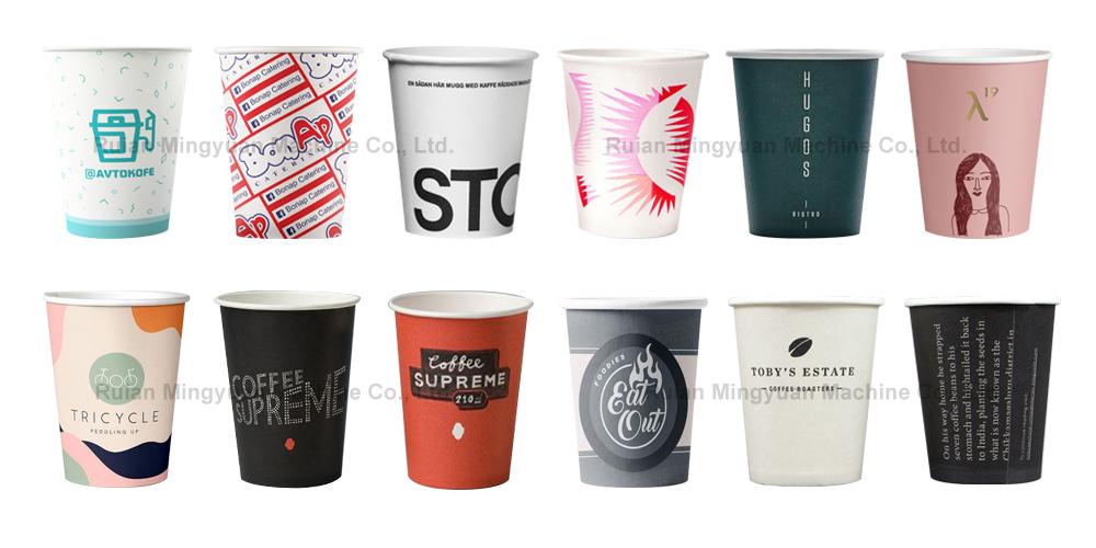 Single-wall paper cup sample produced on the OCM100 Intelligent Model